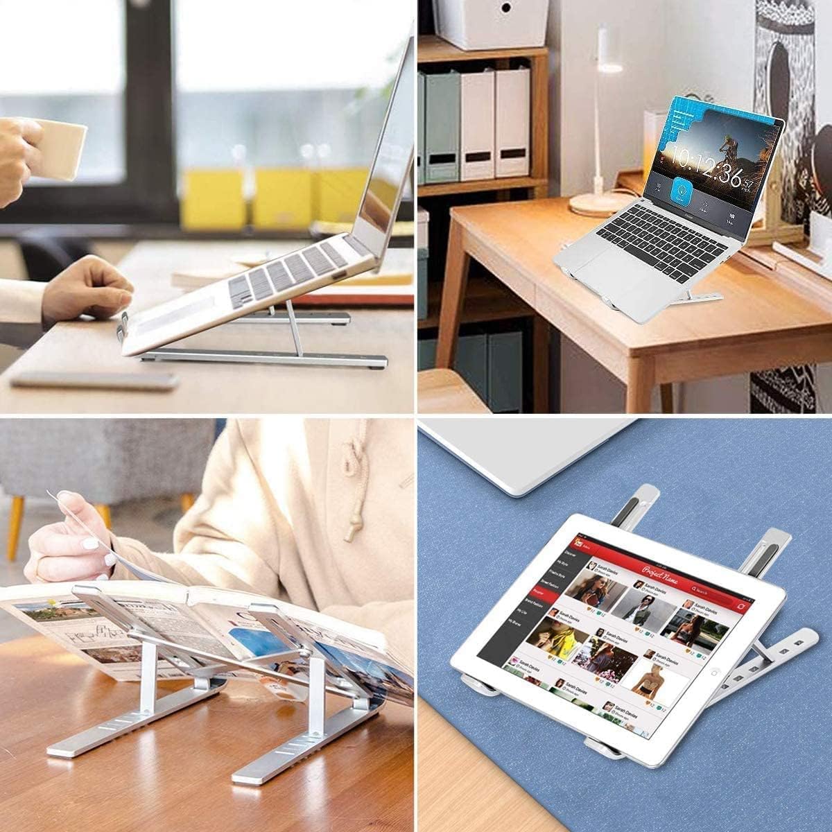 Adjustment Laptop Tablet Mobile Stand Desk foldable