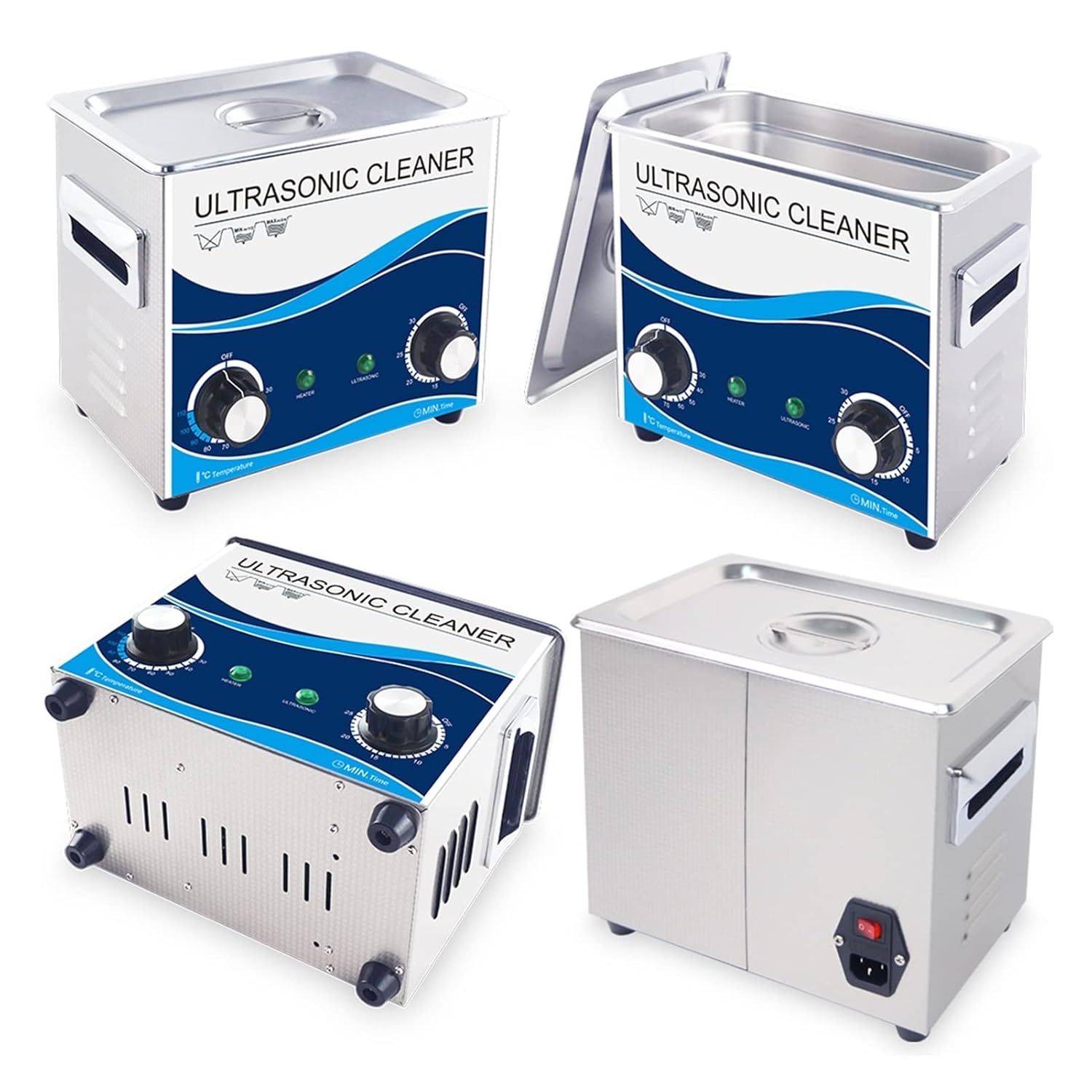 Heated Ultrasonic Cleaner 3.2L Ultrasonic