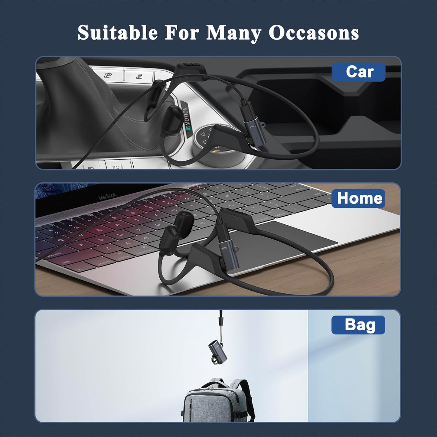 Lightning Charger Adapter for Shokz Charging Adapter
