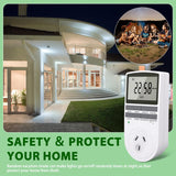 Mains Timer Electricity Plug Power Point