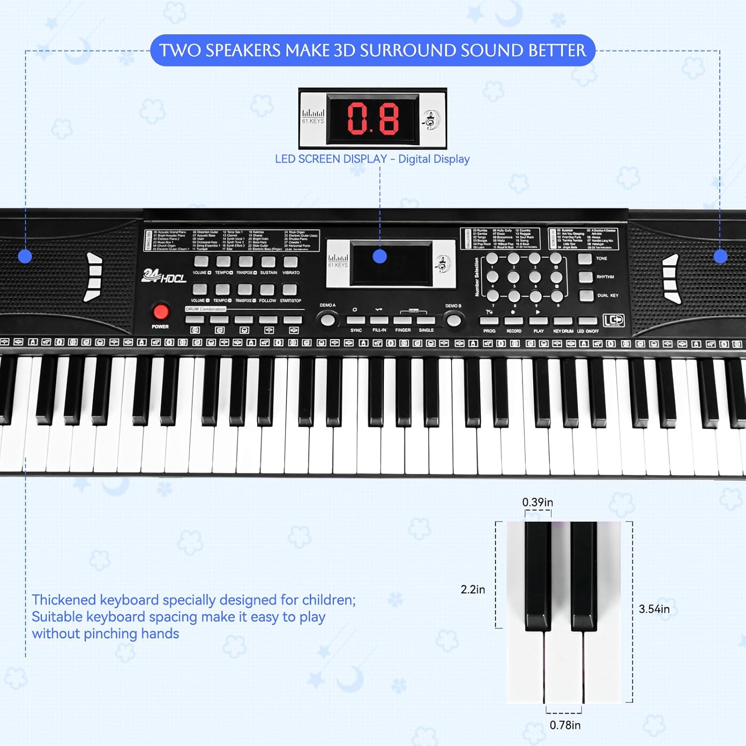 Electric Keyboard Piano