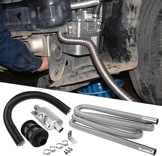 Air Diesel Heater Car Parking Exhaust Pipe Hose
