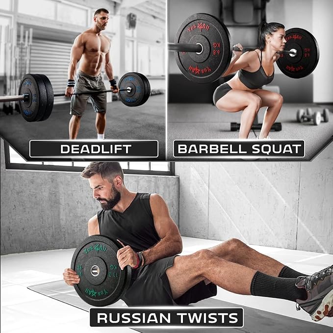 Bumper Weight Plates 10kg 2PCS