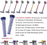 2 x Filter for Dyson V6, V7 & V8 Compatible With Replacement Vacuum Cleaner