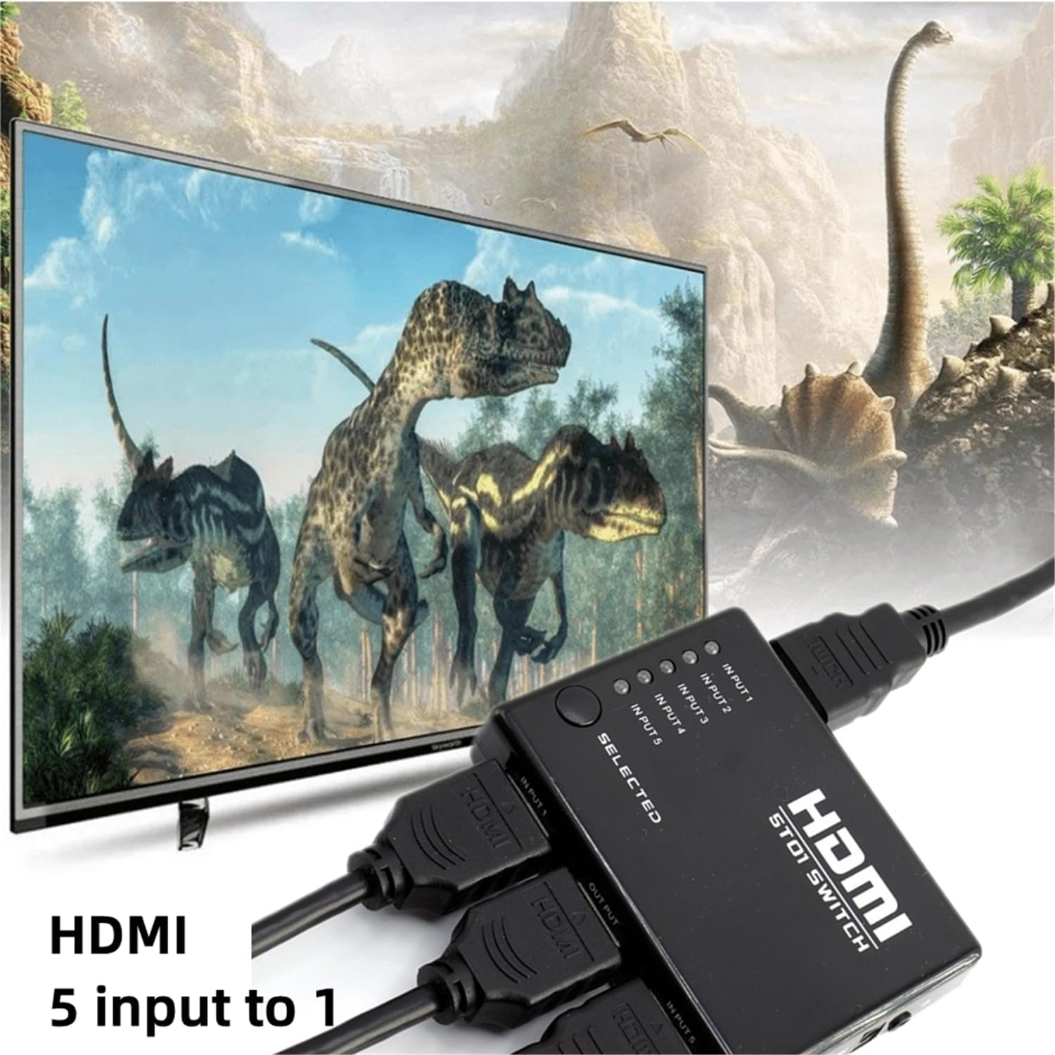 HDMI Splitter with Remote