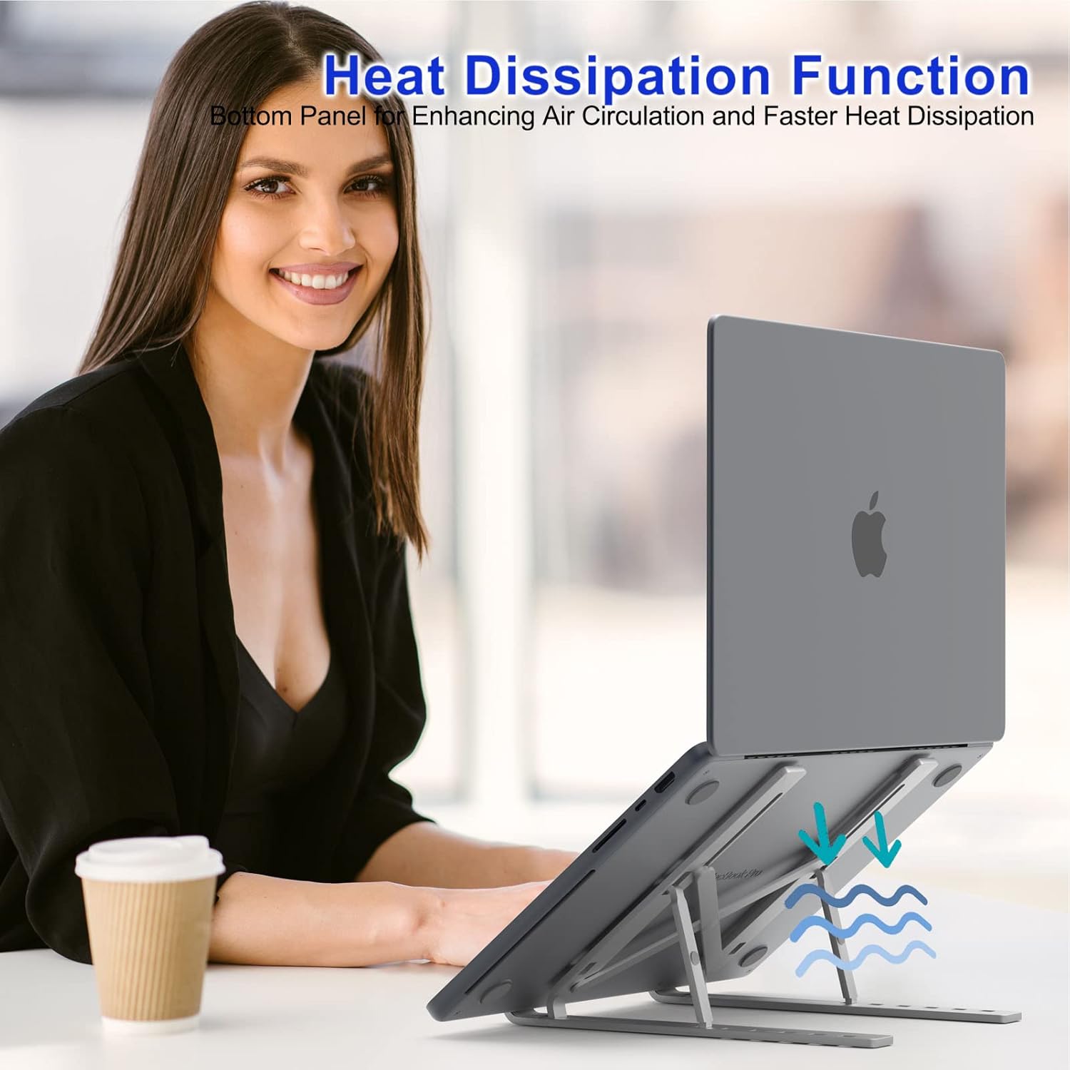 Adjustment Laptop Tablet Mobile Stand Desk foldable