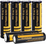 18650 Battery Rechargeable Batteries 8pcs