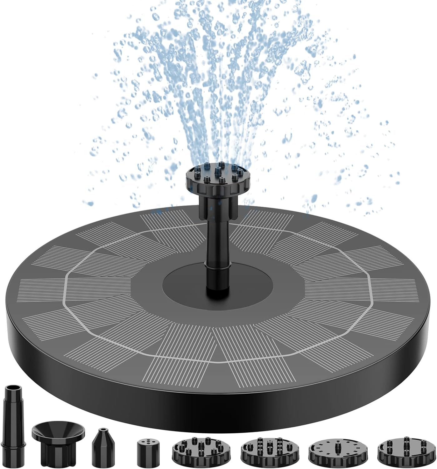 13cm Floating Solar Water Fountain Pump