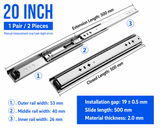 Drawer Slides Runner 20 Inch