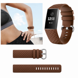 Fitbit Charge 3 / 4 Strap Fitbit Belt Large Brown