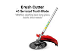 High-Powered Brush Weed Cutter Saw Hedge Trimmer 10 in 1