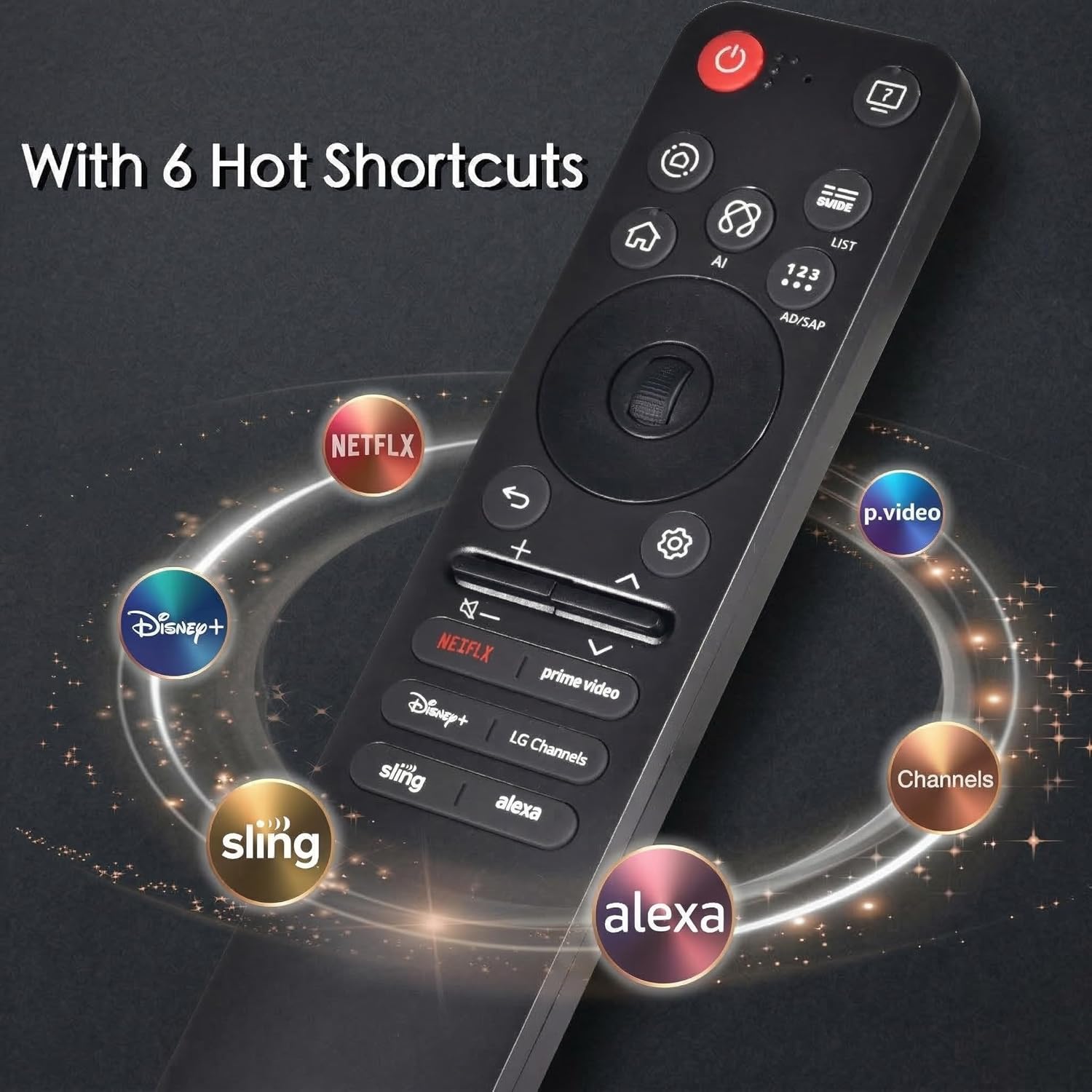 Replacement LG TV Remote Magic Remote MR25GA