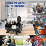 Air Brush Compressor For Spray 1/6Hp 3L