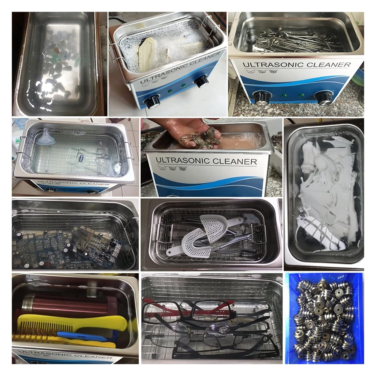 Heated Ultrasonic Cleaner 3.2L Ultrasonic