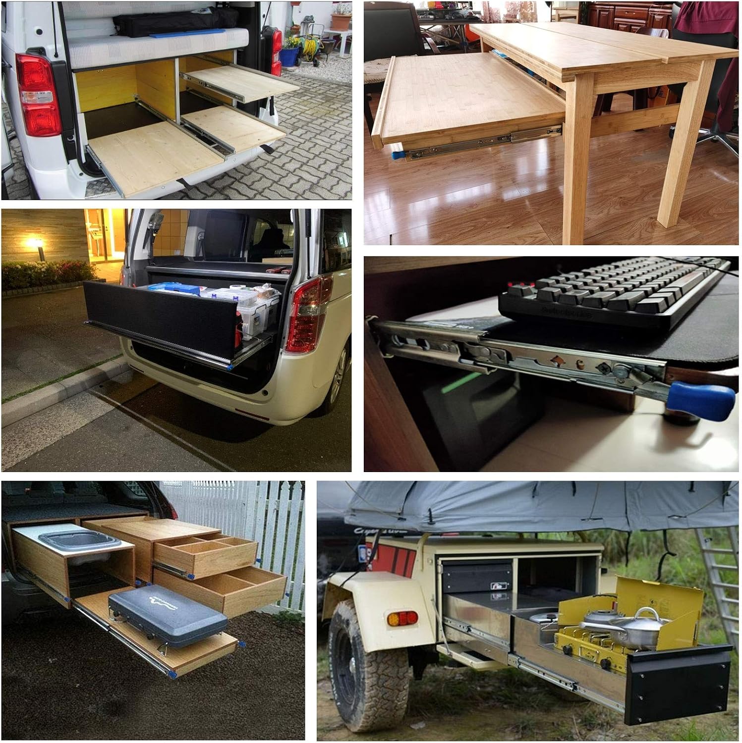 12" Drawer Slides Runner