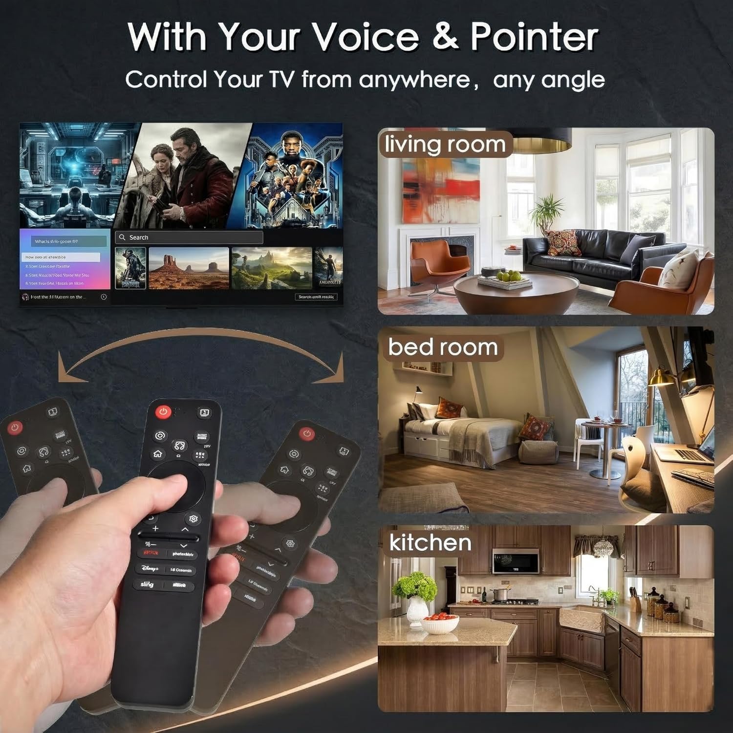 Replacement LG TV Remote Magic Remote MR25GA