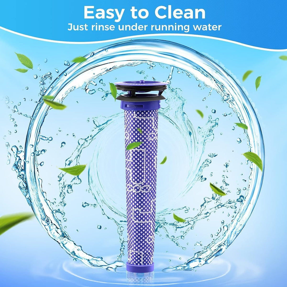 Compatible with Filter for Dyson V6, V7 & V8 Compatible With Replacement Vacuum Cleaner