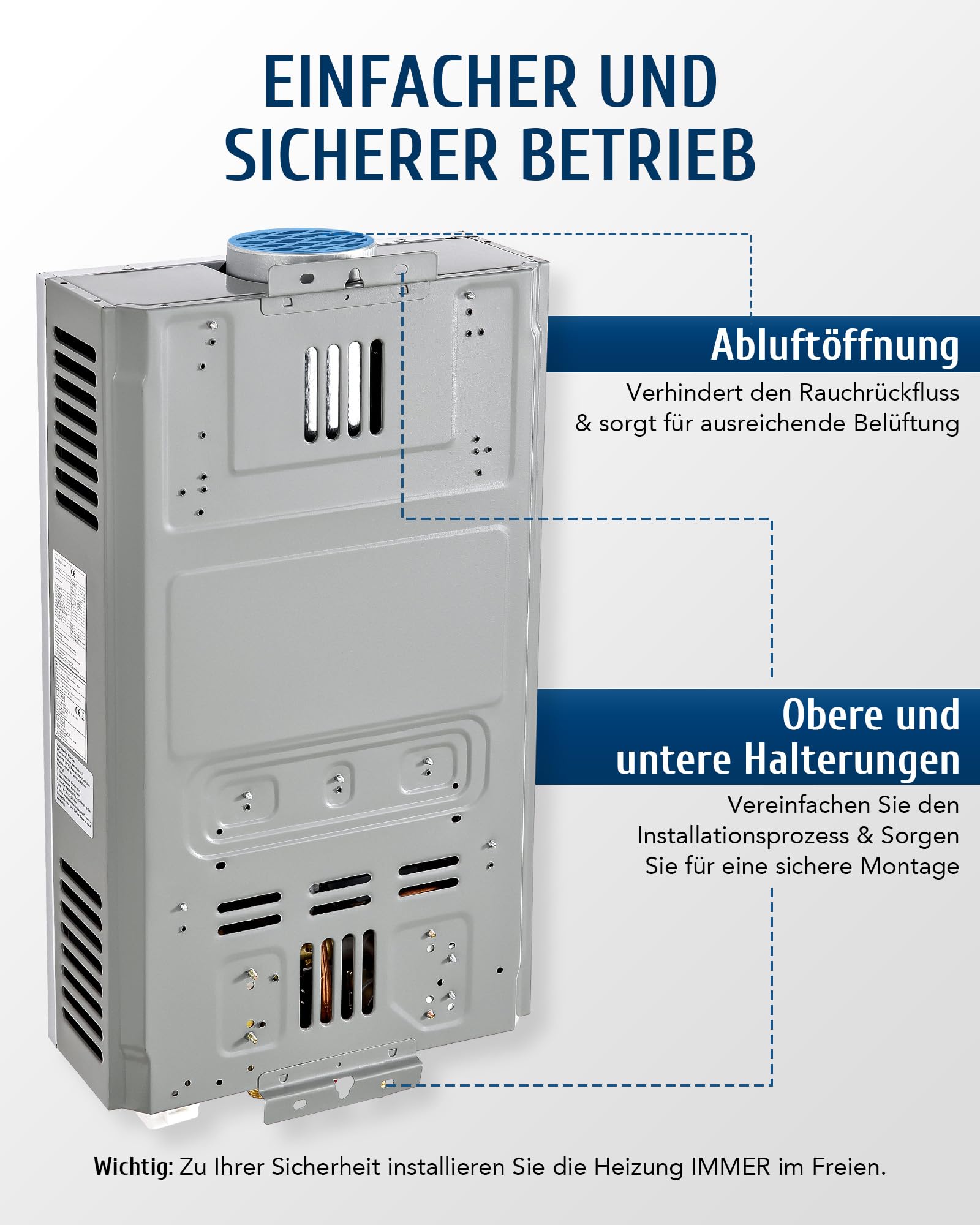 Gas Water Heater 8L