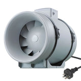 8'' Silent Inline Extractor Fan Exhaust Duct