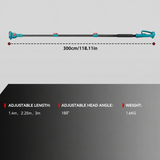 Mini Chain saw Cordless Power Chain Saws 6" with Extension Pole & Battery System