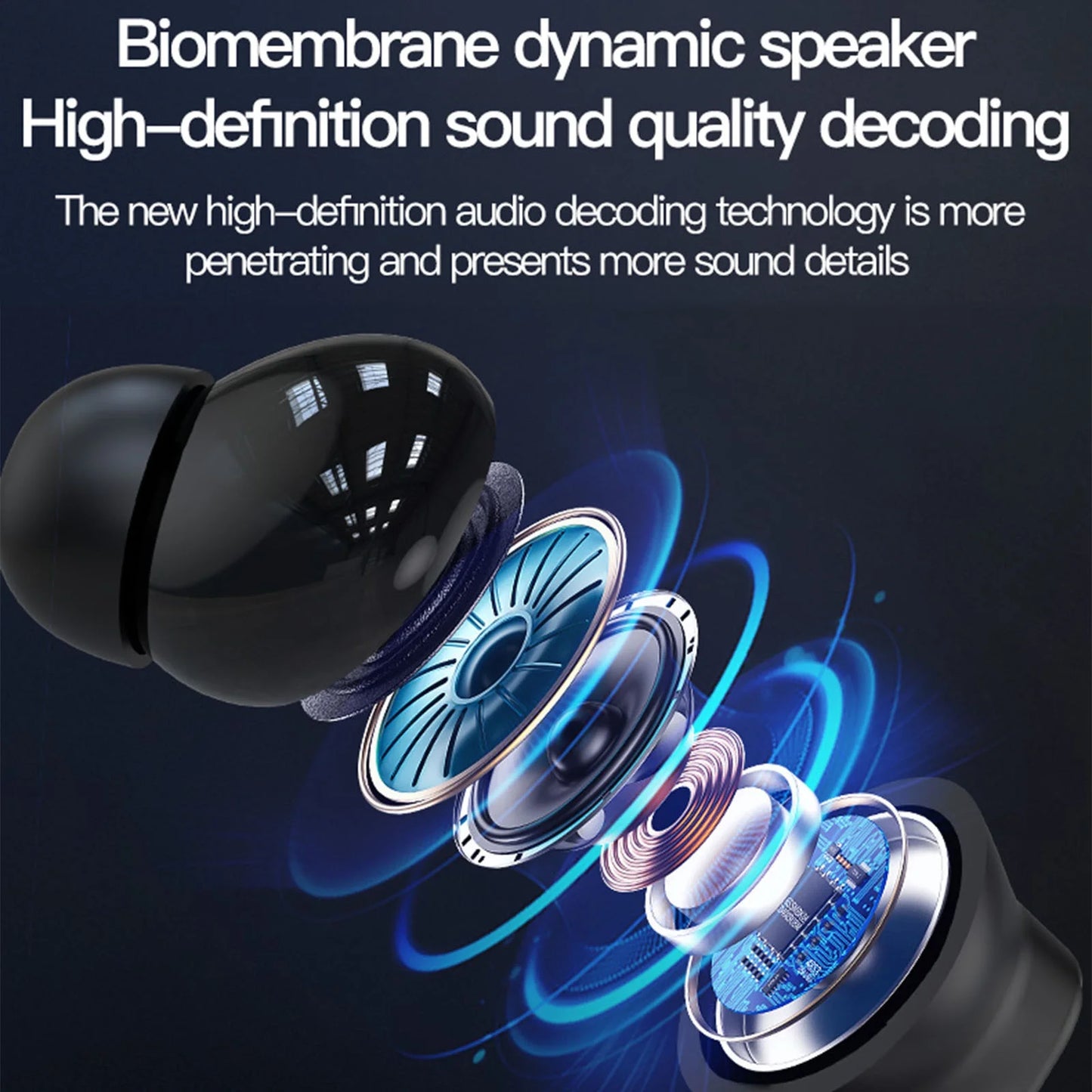 Bluetooth Earphones Wireless Headphones Earbuds