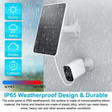 Solar Panel Charger for Arlo Pro 3 Pro 4 Pro 5S Ultra 1 Ultra 2 Go 2 Floodlight