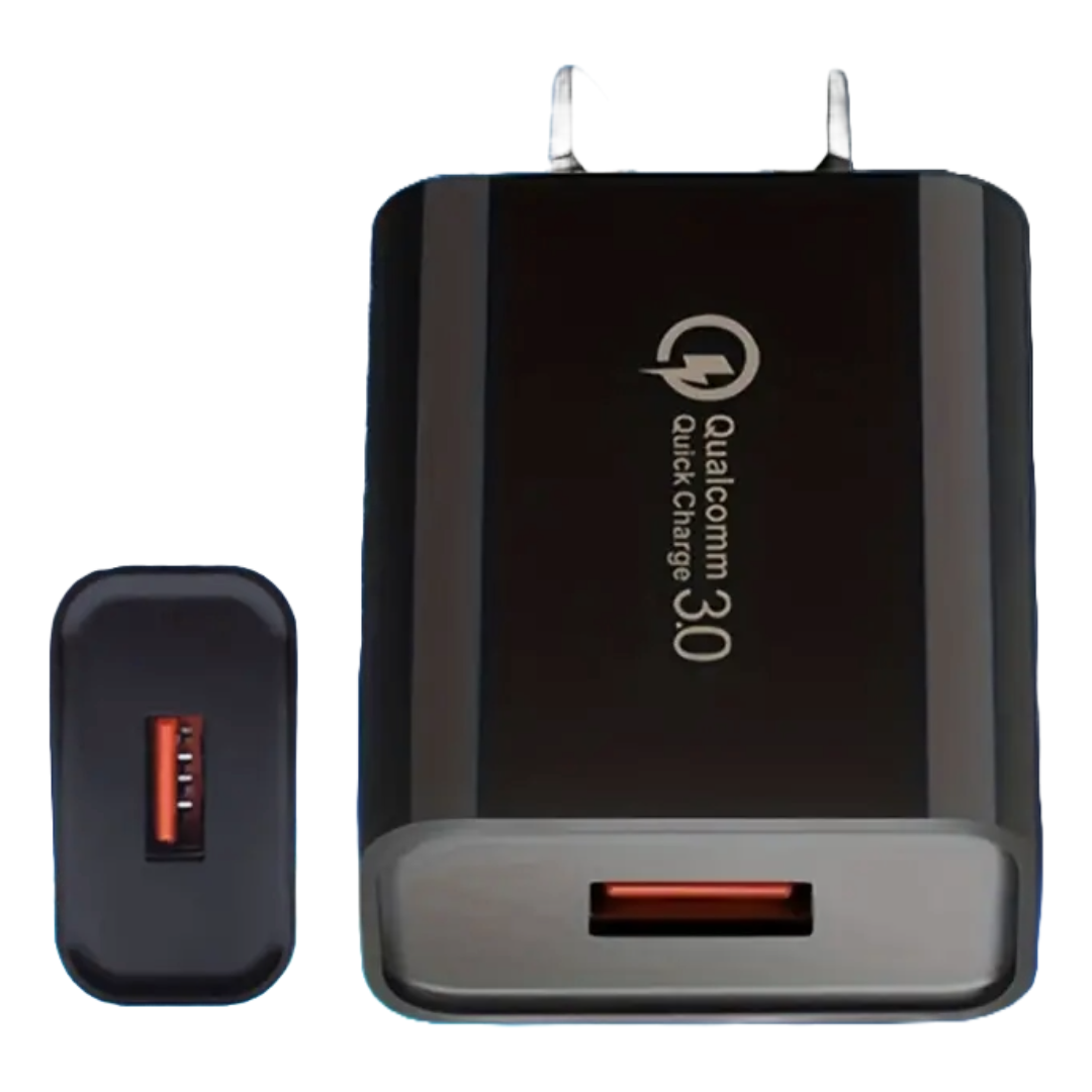 Qualcomm Quick Charge 3.0 USB Adapter (Black)