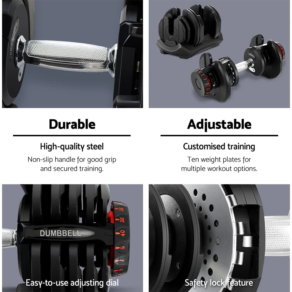 Adjustable Dumbbell 40KG