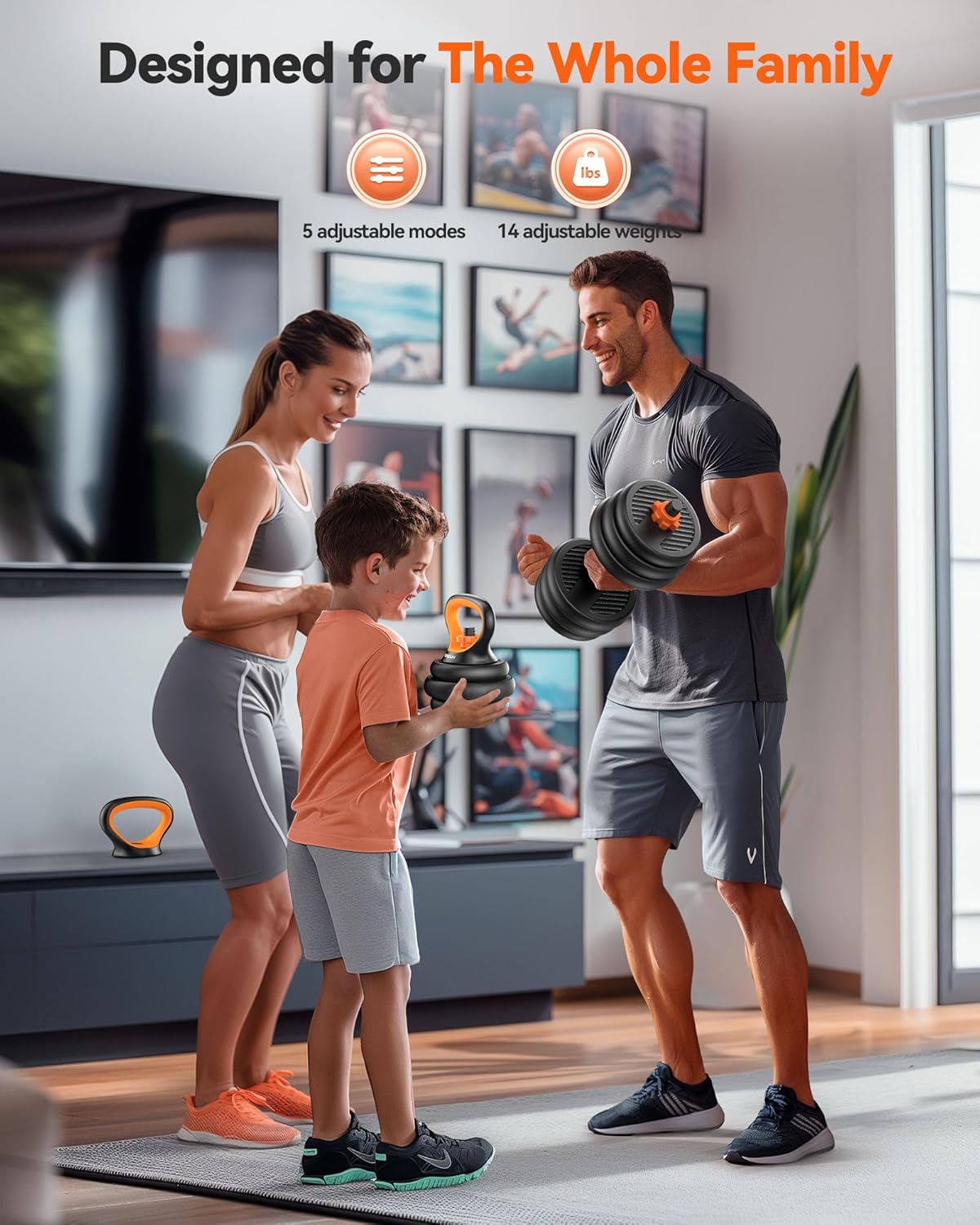Adjustable Dumbbells 40KG