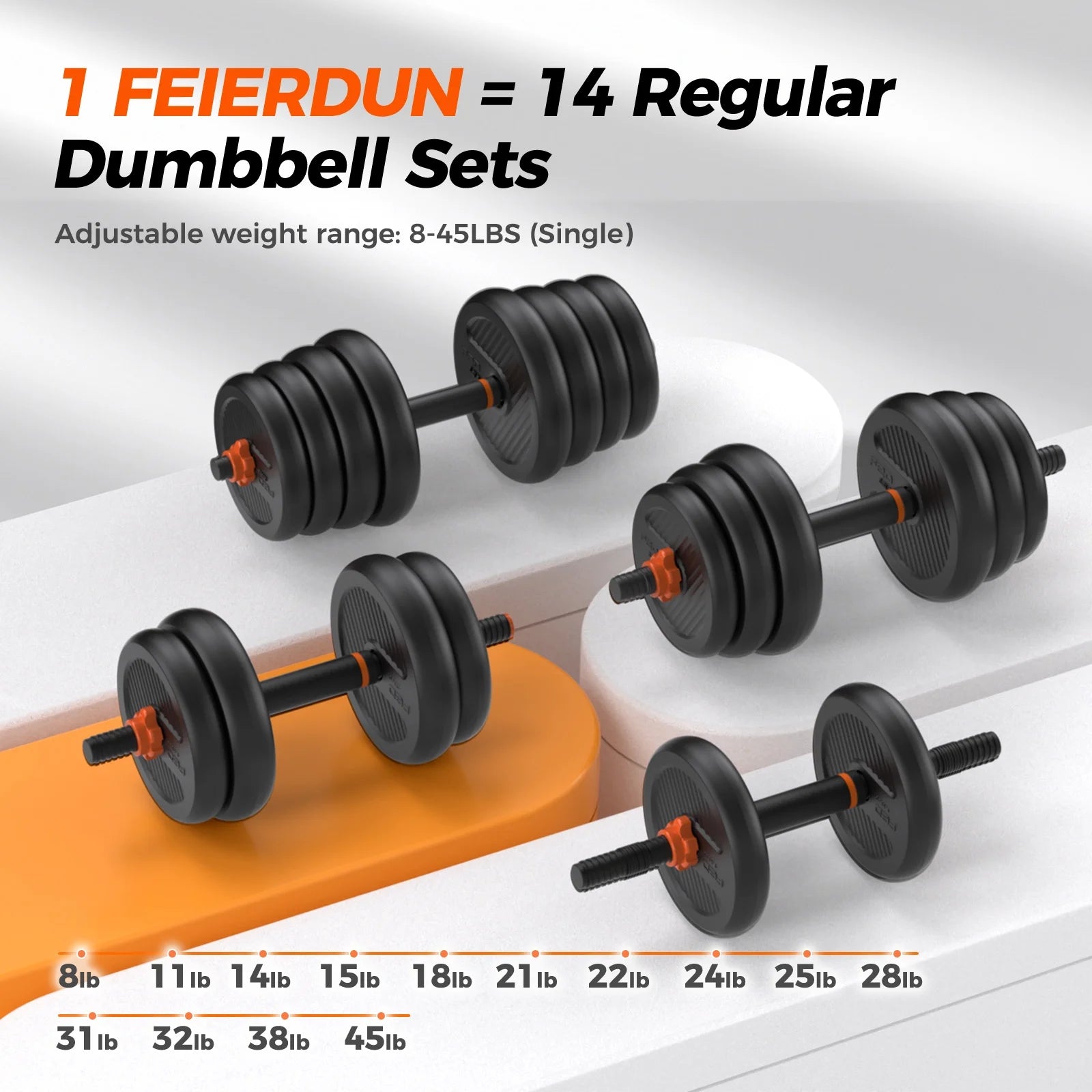 Adjustable Dumbbells 40KG