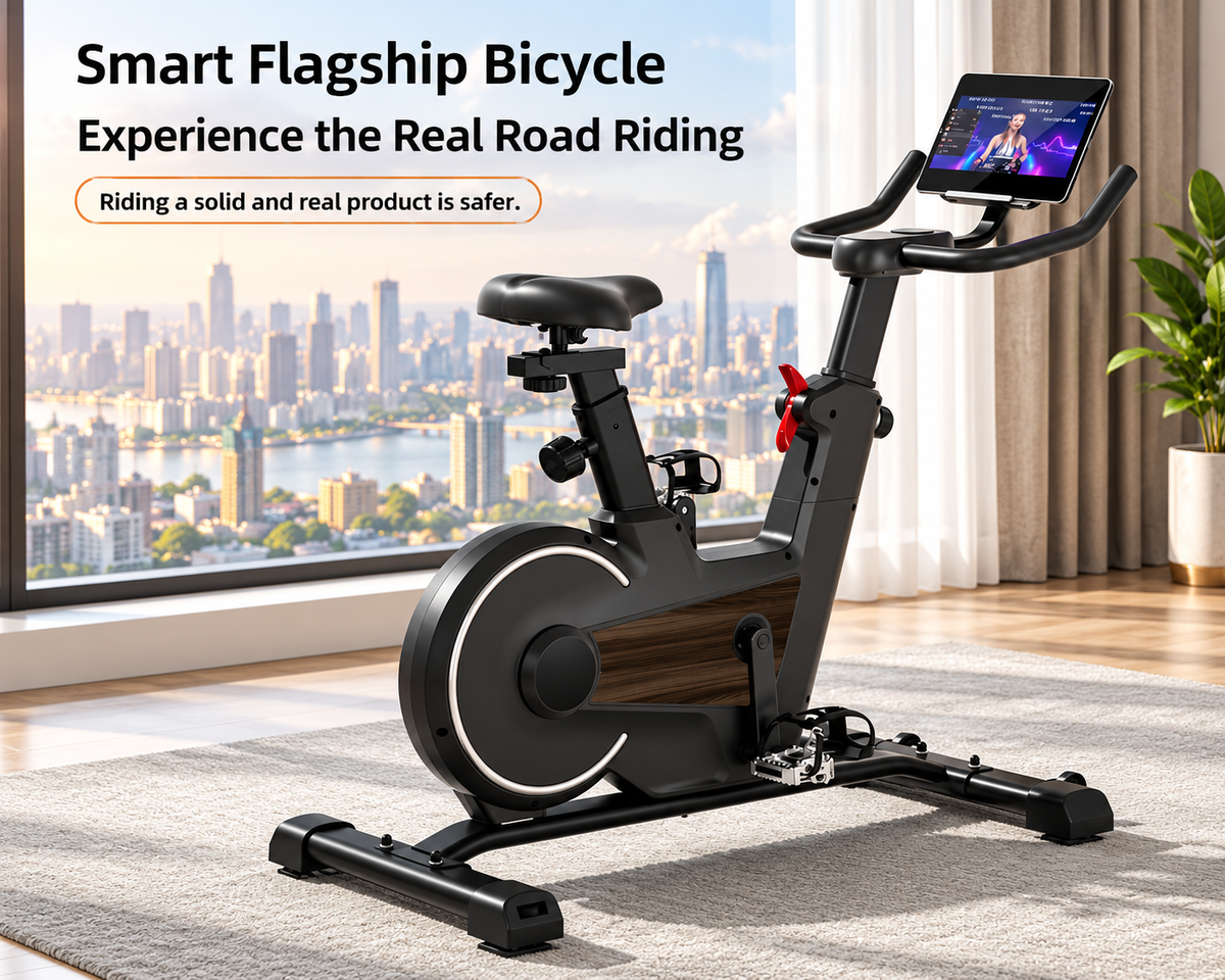 Adjustable Exercise Spin Bike Heavy Duty Spin Bike