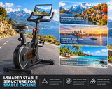 Adjustable Exercise Spin Bike Heavy Duty Spin Bike