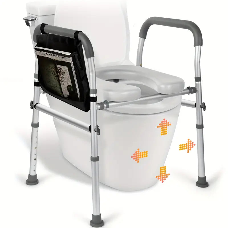 Adjustable Raised Toilet Seat