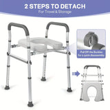 Adjustable Raised Toilet Seat