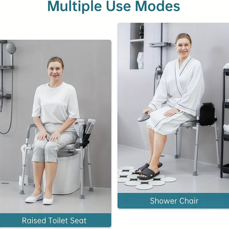 Adjustable Raised Toilet Seat