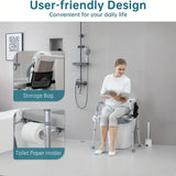 Adjustable Raised Toilet Seat