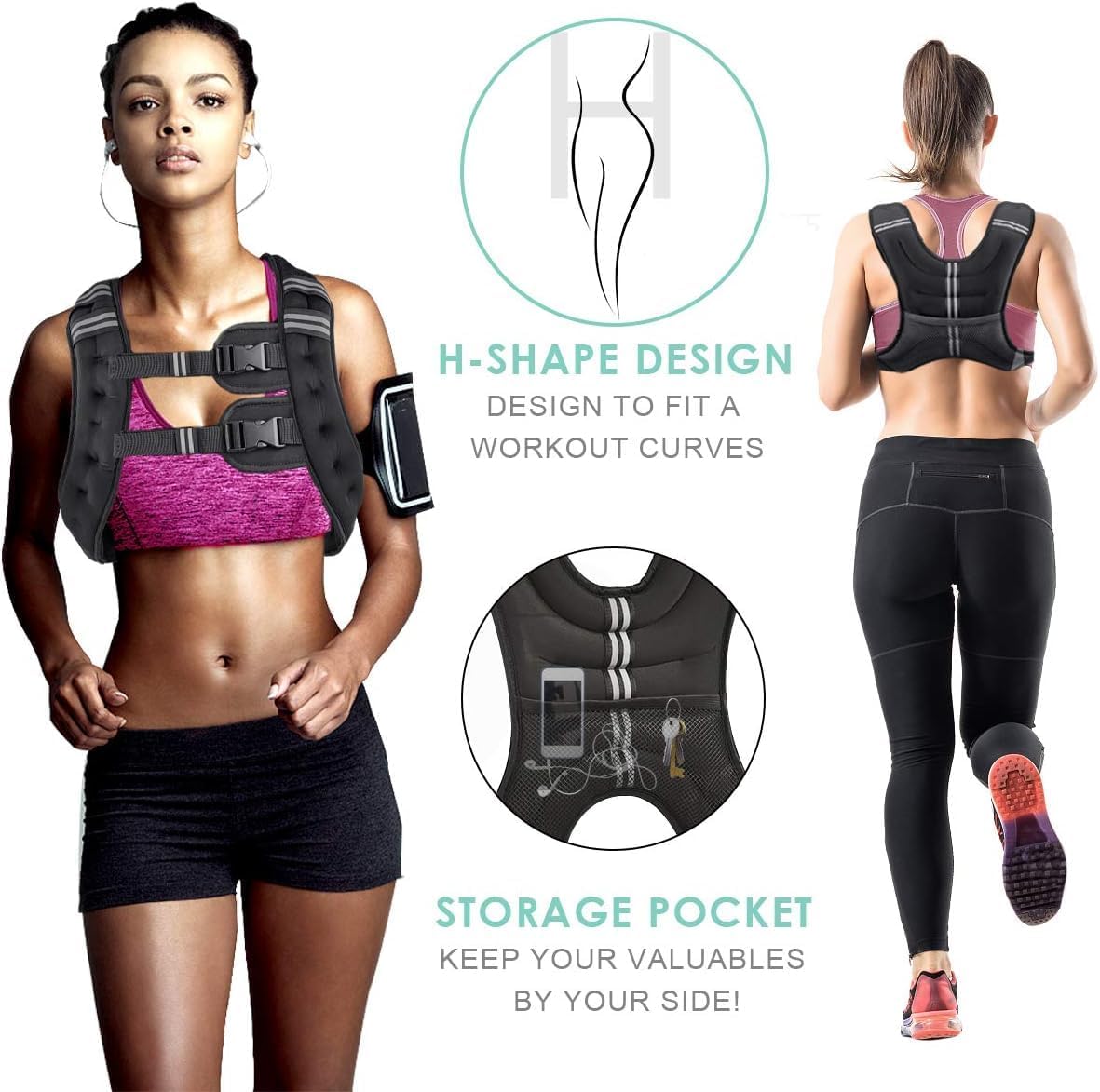 Adjustable Weighted Vest 5KG