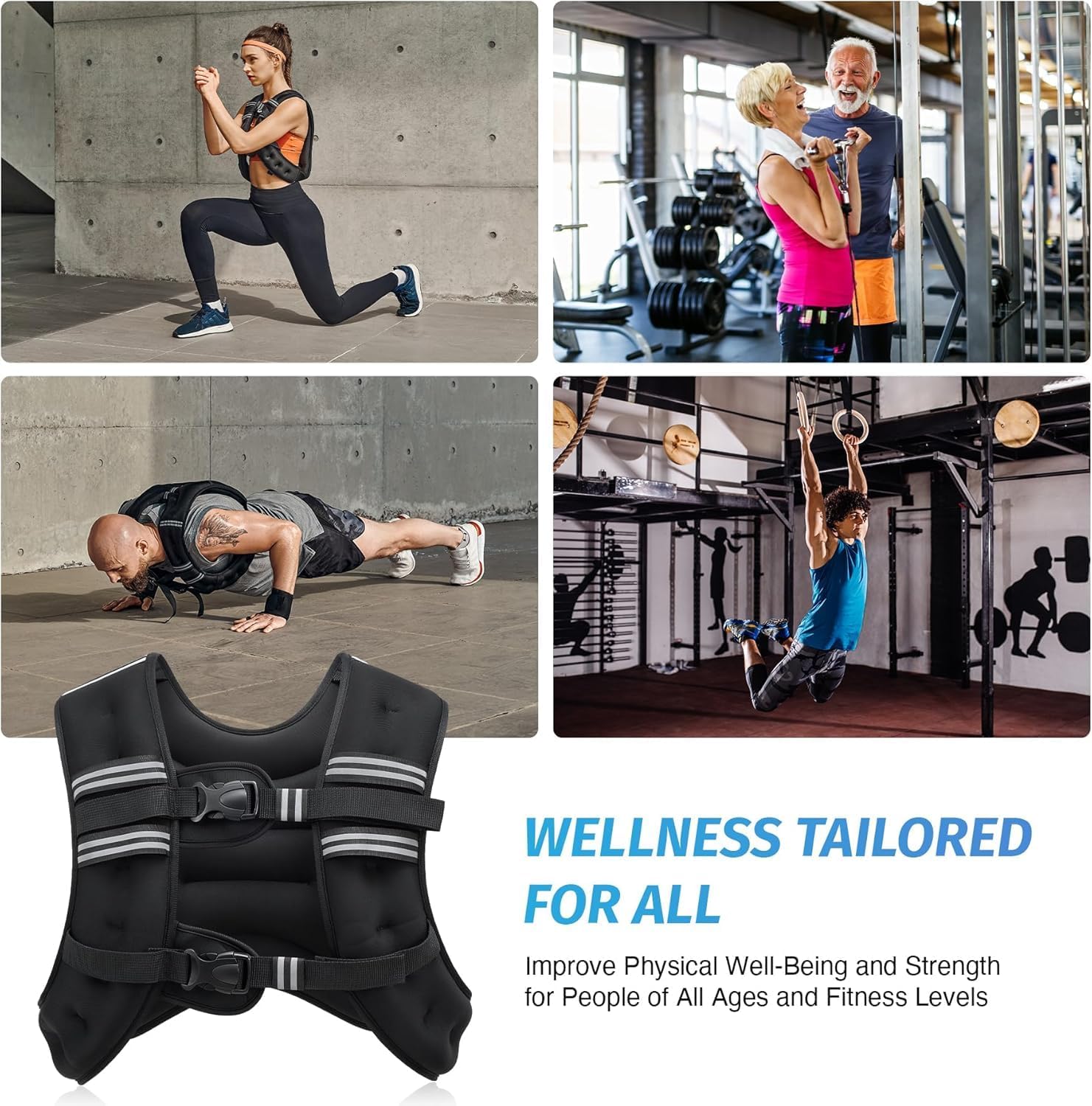 Adjustable Weighted Vest 5KG