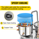 Alcohol Distiller 50L - Dual Condenser Alcohol & Water Distiller Kit