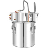 Alcohol Distiller 50L - Dual Condenser Alcohol & Water Distiller Kit