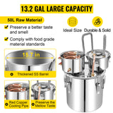 Alcohol Distiller 50L - Dual Condenser Alcohol & Water Distiller Kit