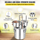 Alcohol Distiller 50L - Dual Condenser Alcohol & Water Distiller Kit