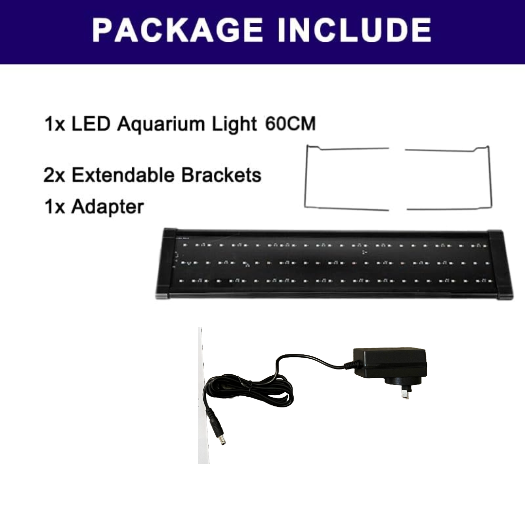 60cm LED Aquarium Light – Brighten Your Fish Tank