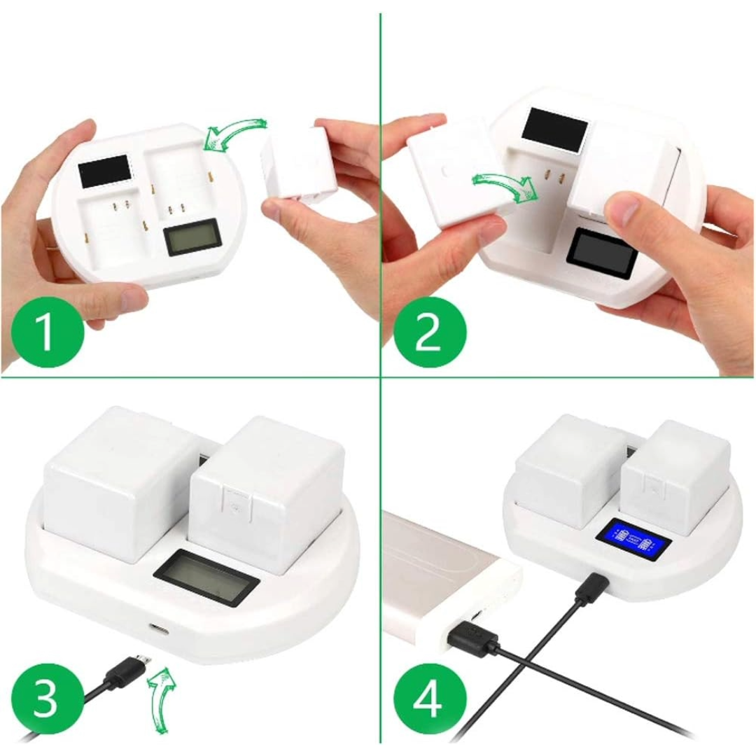 Arlo Battery Charger Replacement for Arlo Pro / Pro 2 / Arlo Go / Arlo Light
