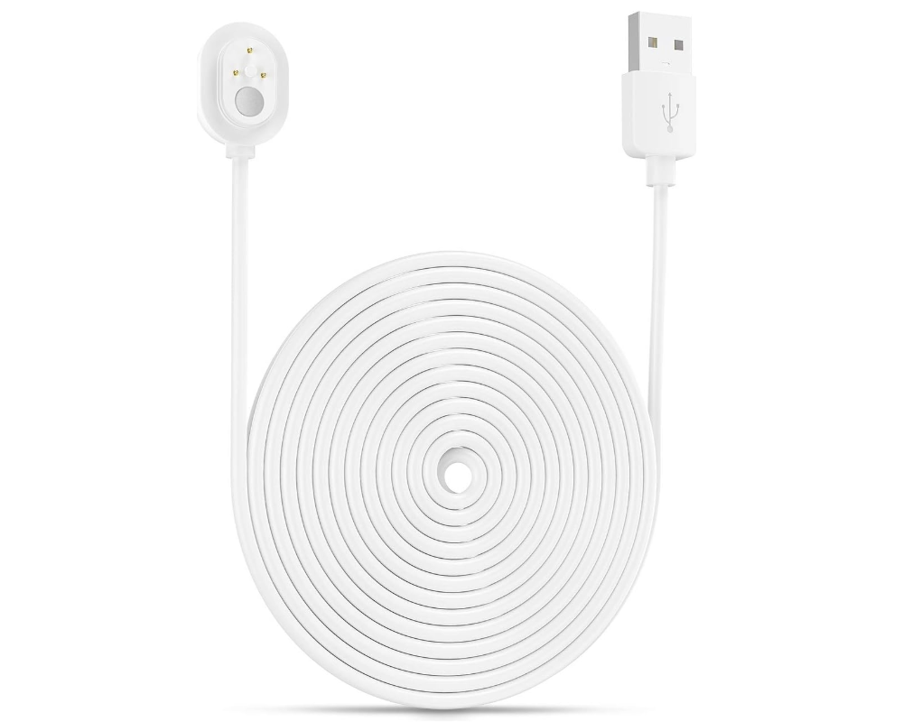 7.6M Weatherproof Power Cable for Arlo Pro 3/4/5 & Ultra 1/2 Cameras