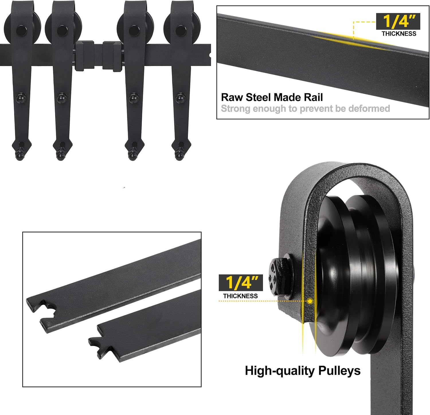 Barn Door Hardware 4m