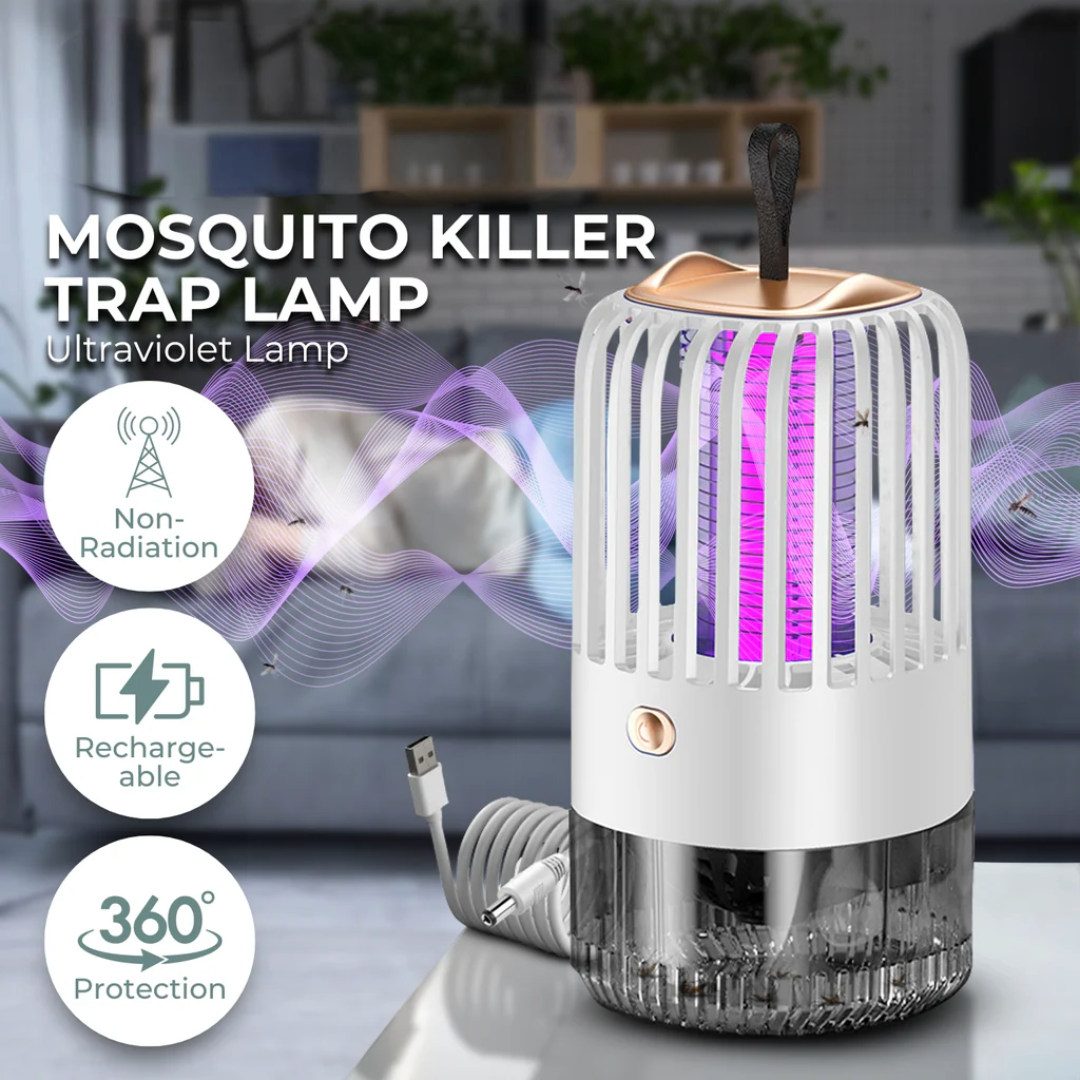 Mosquito Zapper Bug Zapper Mosquito Repellent (White)