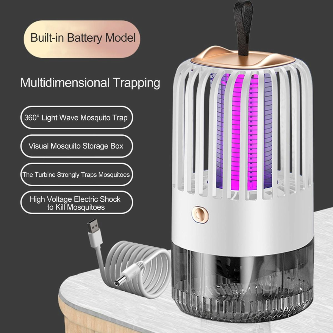 Mosquito Zapper Bug Zapper Mosquito Repellent (White)
