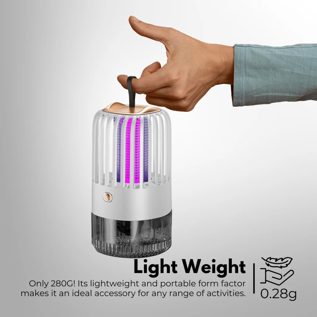 Mosquito Zapper Bug Zapper Mosquito Repellent (White)