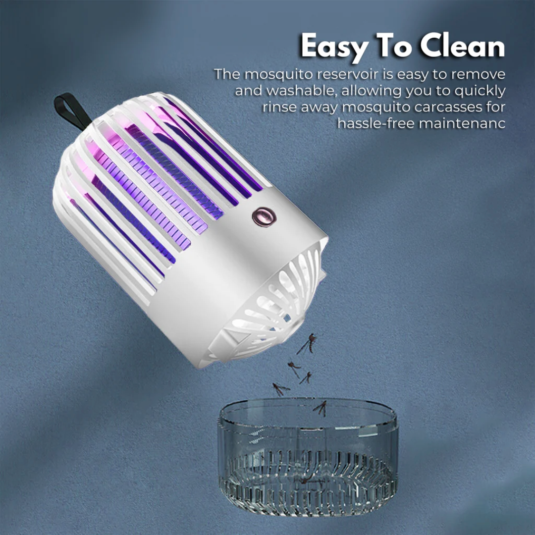 Mosquito Zapper Bug Zapper Mosquito Repellent (White)